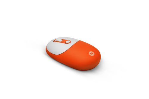Комплект PackardBell The Dot Combo, PBA 600, BT Keyboard and mouse, Ergonomic Slim Design, Quiet Keys, US layout, Orange
