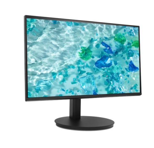 Монитор Acer Vero CB242YGbmiprx, 23.8" FHD (1920x1080), IPS, 120Hz, 100M:1, 250nits, 1ms(VRB), Adaptive Sync, VGA, HDMI, DP, Audio In/Out, ZeroFrame, Speakers, Ergostand, EnergyStar, EPEAT Gold, Energy Class B, Black, 3Y