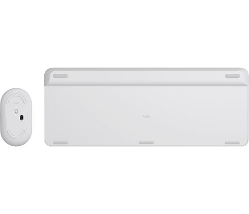 Комплект Logitech Slim Wireless Keyboard and Mouse Combo MK470 - OFFWHITE