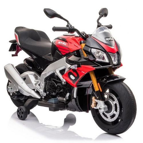 Акумулаторен мотор APRILIA TUONO, 12V с меки гуми и кожена седалка