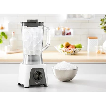 Блендер Tefal BL2C0130, Blendeo+, 450W, 2 speeds, 4 blades, 1.25 LU plastic jar, white
