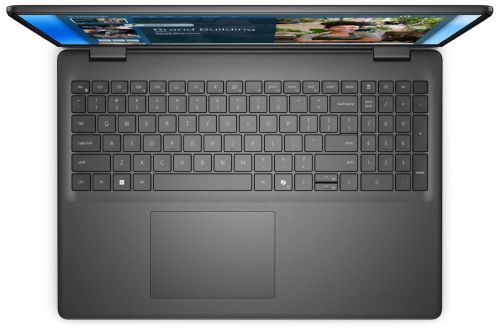 Лаптоп Dell 16 DC16250, Intel Core 5 120U (10 cores, up to 5.0 GHz), 16.0" FHD+(1920x1200) AG, 300nits, 16GB, 2x8GB, DDR5, 5200 MT/s, 1TB M.2 PCIe, Intel Graphics, Cam, FPR, Wi-Fi 6, Backlit Kb, Win 11 Pro, Carbon Black, 3Y BO