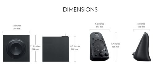 Аудио система Logitech 2.1 Speaker System Z623