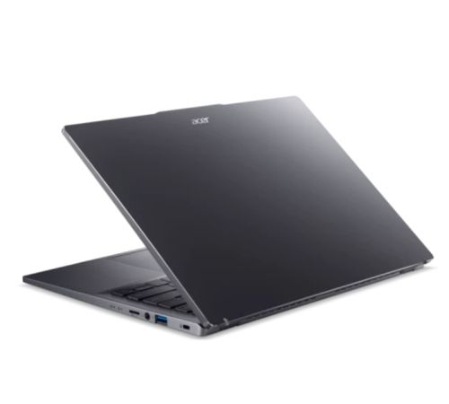 Лаптоп Acer Swift Go SFG14-63-R1DP, AMD Ryzen 7 8845HS (up to 5.1GHz,16MB), 14'' CineCrystal OLED WQ2.8K 90Hz (2880x1800), AMD Radeon Graphics,16GB LPDDR5 onboard, 512GB SSD NVMe, 50Wh, WIFI6E+BT5.3, QHD Cam, MicroSD Reader, Win 11 Home, Backlit KBD, Stee