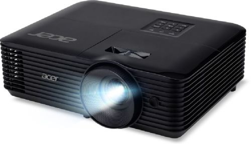 Мултимедиен проектор Acer Projector X1228H, DLP, XGA (1024x768), 4800 ANSI Lumens, 20 000:1, 1.1x, 3D ready, HDMI 1.4, VGA in/out, DC Out (5V/2A, USB-A), RCA, RS232, Audio in/out, Auto keystone, Speaker 3W, 2.7kg, 2Y, Black