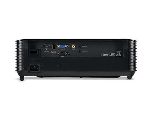 Мултимедиен проектор Acer Projector X1328Wi, DLP, WXGA (1280x800), 5000 ANSI Lumens, 20 000:1, 1.1x, 3D ready, 24/7 operation,Wifi, HDMI 1.4, VGA, DC Out (5V/1.5A,USB-A), RCA, RS232, Audio in/out, Speaker 3W, Auto keystone, Wireless dongle included, 2.7kg
