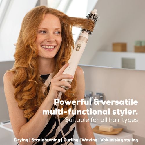 Електрическа четка за коса Beurer HT 100 Multistyler, Airstyler 5-in-1, Ceramic-tourmaline coating; Quiet up to 75 dB ; x 3 blower & temperature settings; storage bag & heat protection glove