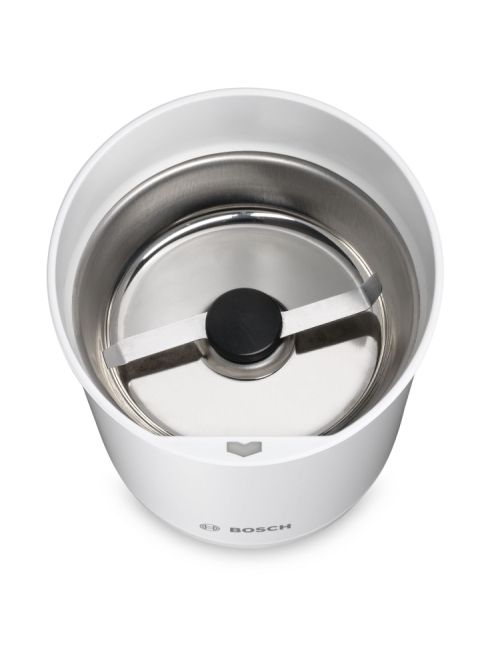 Кафемелачка Bosch TSM6A011W, Coffee grinder, 180W, up to 75g coffee beans, White