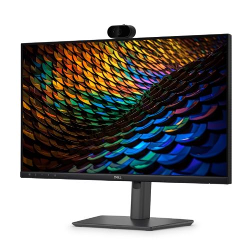 Монитор Dell P2426HEB, 23.8" Conferencing Monitor, IPS Anti-Glare, 5ms, 120 Hz, 1500:1, 300 cd/m2, FHD 1920x1080, 99% sRGB, HDMI, Display Port, USB-C Hub, RJ45, Webcam, Mic, Speacers, KVM Switch, PD 90W, Height Adjustable, Pivot, Swivel, Tilt, Black