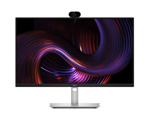 Монитор Dell P2726DEV, 27" Webcam Monitor, IPS Anti-Glare, 5ms, 100 Hz, 1500:1, 350 cd/m2, QHD 2560x1440, 99% sRGB, HDMI, Display Port, USB-C Hub, RJ45, Webcam, KVM Switch, PD 90W, Height Adjustable, Pivot, Swivel, Tilt, Black