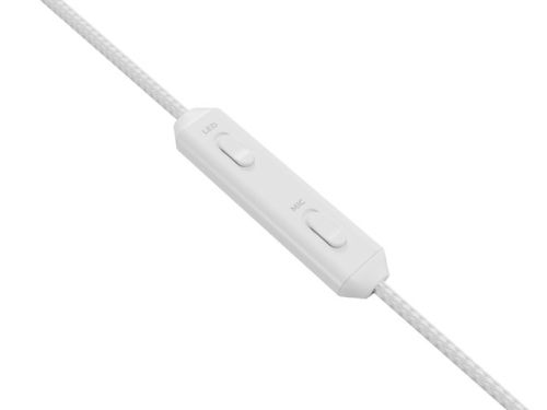 Слушалки Genesis Headset Neon 613 G2 With Microphone RGB Illumination White