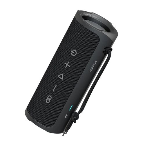 Тонколони HiFuture Ripple Black, 2-Way Speaker System, 20W*1+10W*1, IPX7 Waterproof, Up to 12 Hours Playtime, Bluetooth 5.3, Pair to Play (TWS Mode)