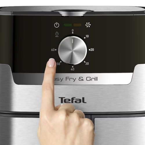 Уред за здравословно готвене Tefal EY501D15 Easy Fry & Grill Meca Ss Eu