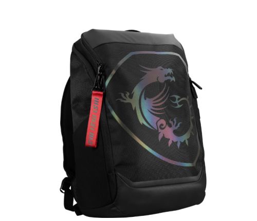 Раница MSI Titan Gaming Backpack, Water resistant  IPX-2, Padded mesh back panel, All laptop up to 18", 51 x 34 x 9cm