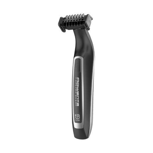 Тример Rowenta TN6000F5,  Hybrid Forever Sharp black, beard, waterproof 3-in-1, self-sharpening blades, 100% stainless steel, 120min autonomy, charging time 1h30min, 3 combs, cleaning brush & oil