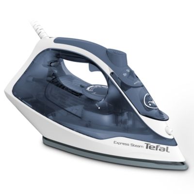 Ютия Tefal FV2837E0 Express Steam, blue, 2400W, 35g/min, shot 165g/min, AD, water tank 270 ml, Ceramic soleplate