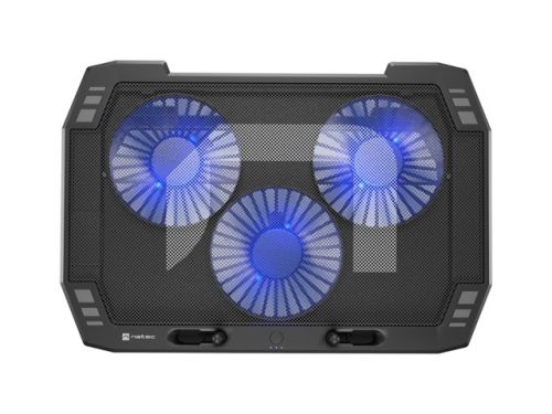 Стойка Natec Laptop Cooling Pad Oriole 15.6-17.3" 3 Fans, Led Light, 2 USB