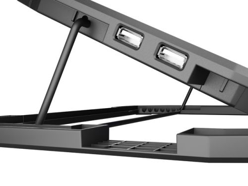 Стойка Natec Laptop Cooling Pad Oriole 15.6-17.3" 3 Fans, Led Light, 2 USB