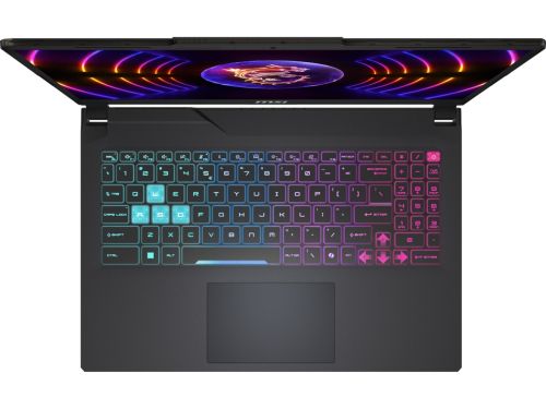 Лаптоп MSI Cyborg 15 A13UCK, i5-13420H (8C/12T, up to 4.60GHz, 12 MB), GeForce RTX 3050 4GB GDDR6, 15.6" FHD (1920x1080), 144Hz, IPS-Level, 16GB DDR5 5200MHz, 512GB PCIe Gen4x4 SSD, WiFi 6E, BT 5.3, 4 Zone RGB Kbd, NO OS, 53.5Whrs, 1.98 kg