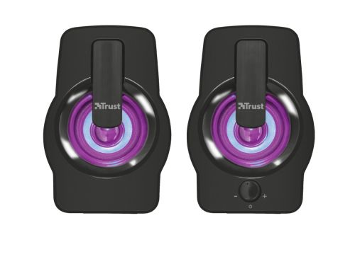 Тонколони TRUST Gemi 2.0 Speaker RGB Black