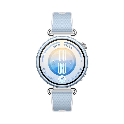 Часовник Huawei Watch GT 7  Konsu-B39FB Blue and White Fluoroelastomer + Huawei Freebuds SE 4 ANC, White