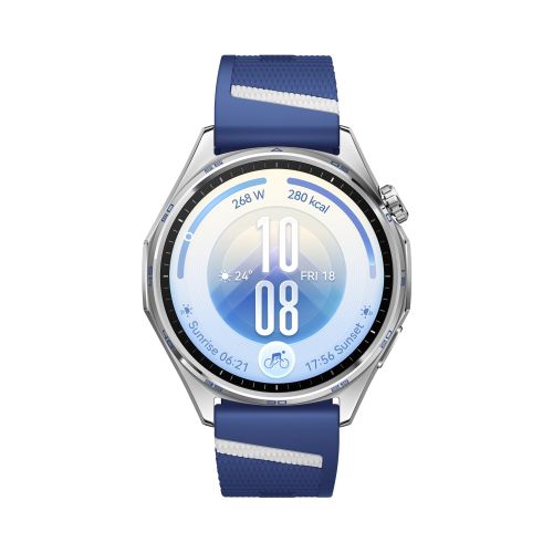 Часовник Huawei Watch GT 7  Atum-B39FC Blue and White Fluoroelastomer + Huawei Freebuds SE 4 ANC, White