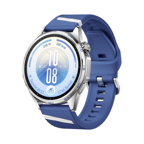 Часовник Huawei Watch GT 7  Atum-B39FC Blue and White Fluoroelastomer + Huawei Freebuds SE 4 ANC, White
