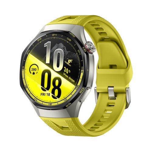 Часовник Huawei Watch GT 7 Pro Atum-B49W Yellow Fluoroelastomer + Huawei Freebuds SE 4 ANC, White