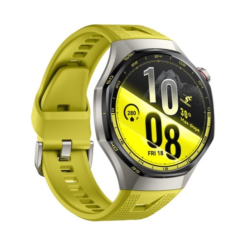 Часовник Huawei Watch GT 7 Pro Atum-B49W Yellow Fluoroelastomer + Huawei Freebuds SE 4 ANC, White