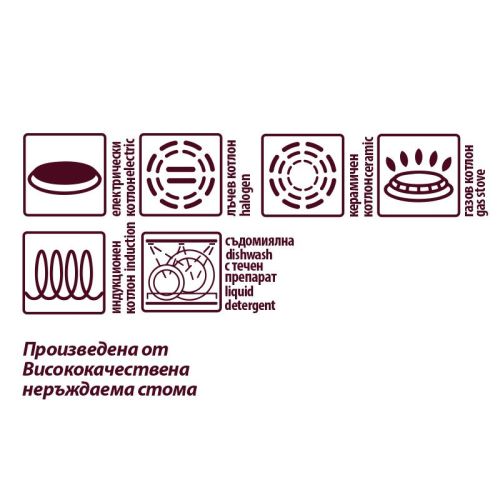 Кафеварка Elekom EK-3040-6, 6 чаши, 300 мл, индукция