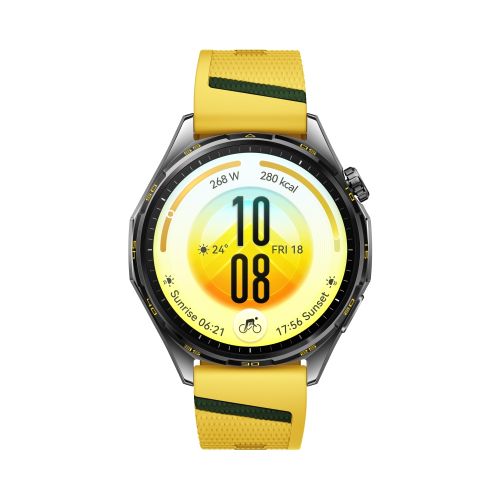 Часовник Huawei Watch GT 7  Atum-B39FY Yellow and Green Fluoroelastomer