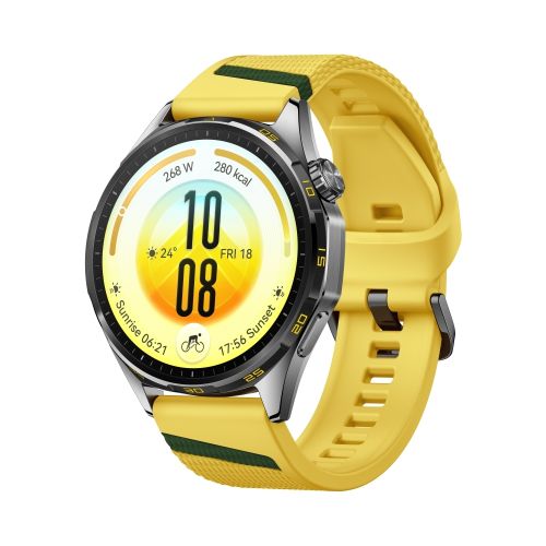 Часовник Huawei Watch GT 7  Atum-B39FY Yellow and Green Fluoroelastomer