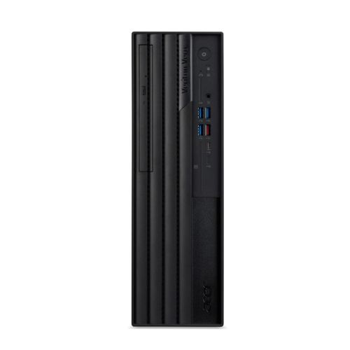 Настолен компютър Acer Veriton, VX4720GT Core i5- 14400 (up to 4.7GHz, 20MB), 1*16GB DDR5, 512GB SSD M.2, DVD+RW, Intel UHD Graphics, TPM 2.0, GLAN, 300W 80PLUS Bronze, KBD& Mouse USB, No OS, 3Y warranty + Acer Vero V247YGbmipx, 23.8''