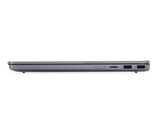 Лаптоп Lenovo ThinkBook 14 2-in-1 G6 Intel Core Ultra 5 325 (up to 4.5GHz, 12MB), 16GB DDR5-5600, 512GB SSD, 14" WUXGA (1920x1200) IPS, Glossy, Touch, Intel Graphics, FHD 1080p&IR Cam, Pen, WLAN, BT, Backlit KB, No FPR, 3 cell, DOS, 3Y Onsite