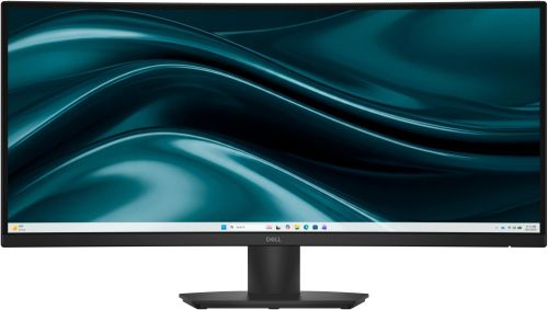 Монитор Dell SE3426DW, 34" LED, VA AG Curved 21:9, WQHD 3440x1440, 99% sRGB, 1 ms MPRT, 4 ms GTG, 165Hz, 3000:1, 300 cd/m2, AMD FreeSync, VRR, 2xHDMI, DisplayPort, PIP, PBP, Tilt, Black