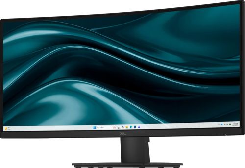 Монитор Dell SE3426DW, 34" LED, VA AG Curved 21:9, WQHD 3440x1440, 99% sRGB, 1 ms MPRT, 4 ms GTG, 165Hz, 3000:1, 300 cd/m2, AMD FreeSync, VRR, 2xHDMI, DisplayPort, PIP, PBP, Tilt, Black