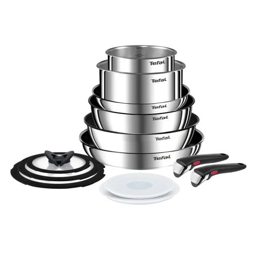 Комплект тигани и тенджери Tefal L897SD74 Tefal SET 13PCS G6 ING EMOTION IND SS