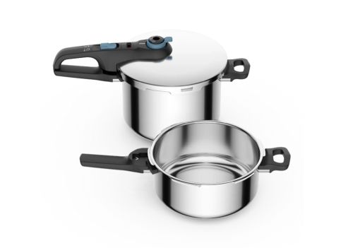 Тенджера Tefal P2584301 Set 4+6L Trendy Tefal Aqua Blue