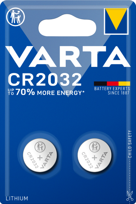 БАТЕРИИ VARTA 2бр.CR-2032