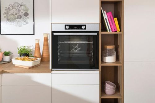 Фурна за вграждане Gorenje BOS6737E13X – 77 литра, AirFry, функция Пица, телескопични водачи, клас A