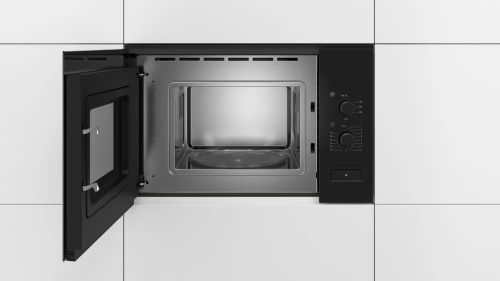 Микровълнова фурна за вграждане BOSCH BFL520MB0 – 20 литра, 800 W, черна