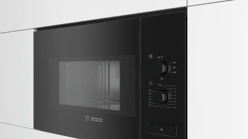 Микровълнова фурна за вграждане BOSCH BFL520MB0 – 20 литра, 800 W, черна