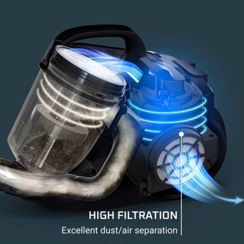 Прахосмукачка ROWENTA Compact Power Cyclonic RO3726EA – 750W, 1.5L, Циклонна технология