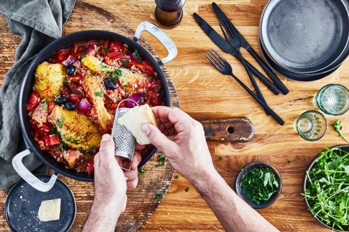 Дълбок тиган Tefal Unlimited G2557172 – 26 см, две дръжки, Titanium Anti-Scratch, Индукция