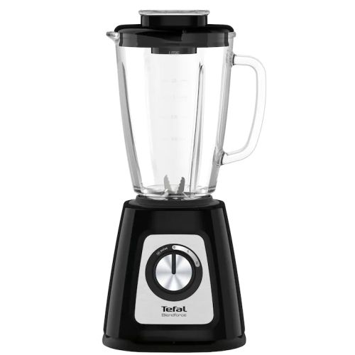 Блендер Tefal BL438831 Blendforce 2 Glass – 800W, стъклена кана 1.75L, Powelix остриета, мелачка + чопър