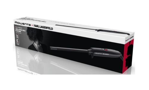 Маша Rowenta CF311LF0 Karl Lagerfeld – 10 mm тънък цилиндър, Keratin & Shine, 180°C, 30 сек нагряване