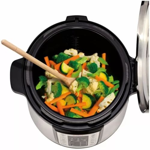 Мултикукър Tefal CY505EE0 Fast & Eco Pack – 6L, 25 програми, тенджера под налягане, сферична купа