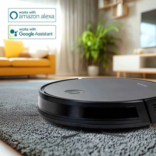 Робот прахосмукачка MUHLER Bobby 2 – 3в1 сухо почистване, моп и прахосмукачка, Wi-Fi, 2700 Pa, HEPA филтър