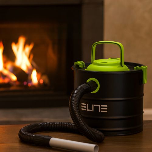 Прахосмукачка за камина ELITE MVC-1422GR – 1200 W, 18 L метален контейнер, HEPA филтър