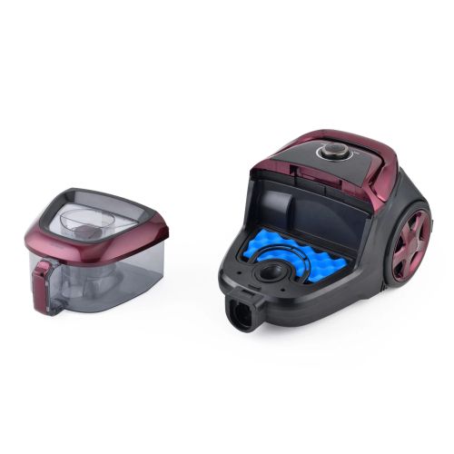 Прахосмукачка Muhler MVC-85BSL – без торба, 850 W, 2.5 L контейнер, HEPA филтър